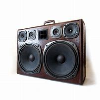 Image result for Sony Radio Boombox with Woofer in the Middle