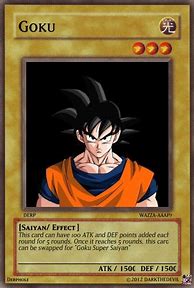 Image result for Goku Trading Card Collection