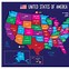 Image result for USA Map Poster with Capitals