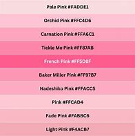 Image result for Pink Color Tones