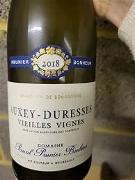 Image result for Pascal Prunier Bonheur Auxey Duresses Vieilles Vignes