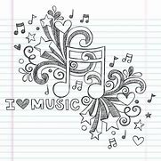 Image result for Page De Garde Musique Dessin