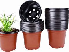 Image result for Plastic Nursery Flower Pots