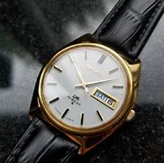Image result for Seiko 18K Gold Watch