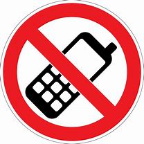 Image result for Please No Cell Phones Sign