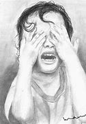 Image result for Crying Child Drawing