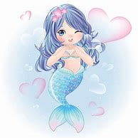 Image result for Colorful Mermaid Watercolor