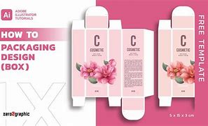 Image result for Cosmetic Packaging Box Design
