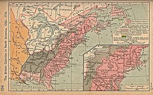 Image result for British North America 1775 map