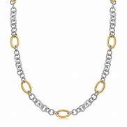Image result for Silver and Gold Necklace