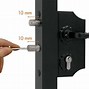 Image result for Parts of a Gate Latch