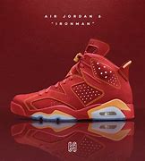 Image result for Jordan 6 Iron Man