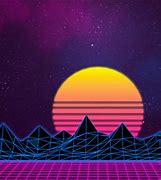 Image result for 80s Neon City Wallpaper