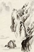 Image result for Chinese Mountain Drawings