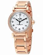 Image result for Rose Gold Coach Watch