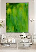 Image result for Green Abstract Painting Wall Art