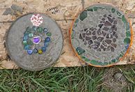 Image result for DIY Cement Stepping Stones