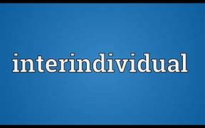Image result for interindividual