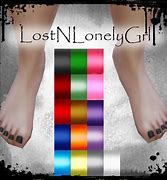 Image result for Toe Nails Sims 4 CC