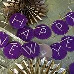 Image result for Happy New Year Banner White