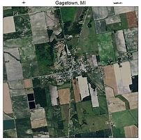 Image result for Map Gagetown Michigan