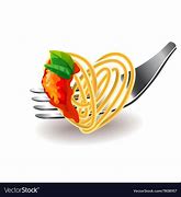 Image result for Spaghetti On Fork Clip Art