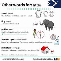 Image result for Another Word for Little