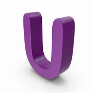 Image result for Purple Glitter Letter U