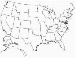 Image result for Blank US Map Test