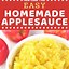 Image result for How to Make Homemade Applesauce