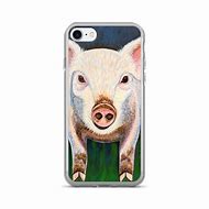 Image result for iPhone 7 Leather Case Piglet