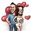 Image result for Indian Wedding Caricature