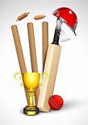 Image result for Cricket Text with Bat or Ball