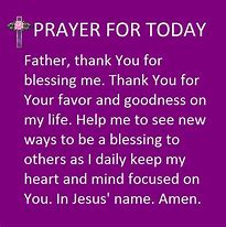 Image result for Prayer for Today Christian