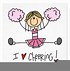 Image result for Woman Face Clip Art Cheerleader
