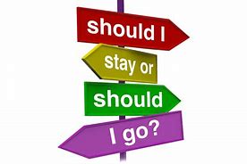 Image result for Stay or Go Clip Art