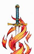 Image result for Flaming Sword Clip Art