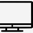 Image result for TV Screen Icon