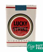 Image result for Lucky Strike Non Filter Cigarettes