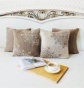 Image result for Designer Pillows for Bed