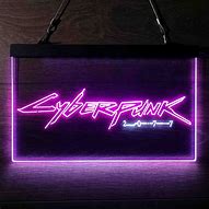 Image result for Cyberpunk Sign