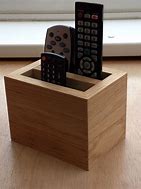 Image result for Wooden Remote Caddy