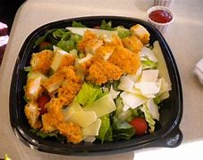 Image result for Wendy's Spicy Chicken Caesar Salad