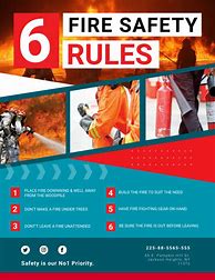 Image result for Fire Safety Poster Template
