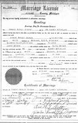Image result for Michigan Marriage Certificate