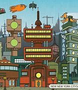 Image result for Futurama City Map