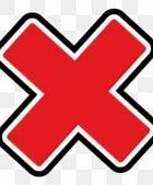 Image result for iPhone Red X Emoji
