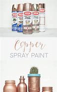 Image result for Copper vs Rose Gold Spray-Paint