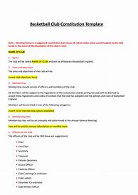 Image result for ECB Cricket Club Constitution Template