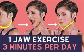 Image result for Exercises for Sharp Jaw